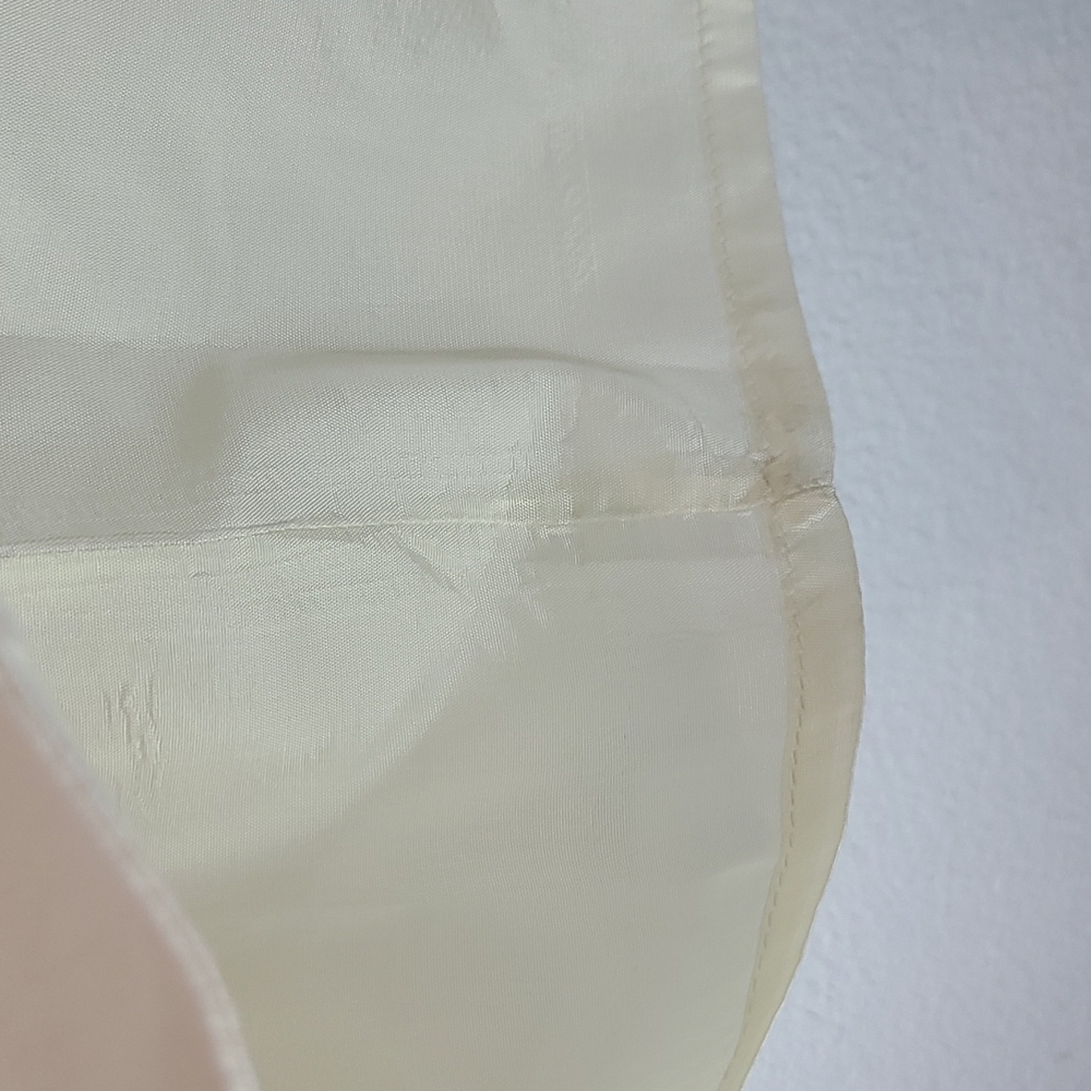 NWT deadstock Harve Benard linen long skirt cream size 14 petite - Picture 7 of 11